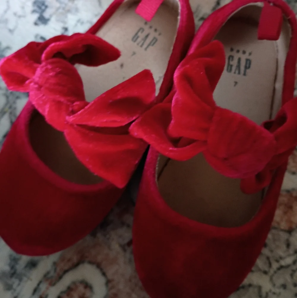 Baby / Toddler Size 6 Girl's Holiday Shoes (Michael Kors & Gap)